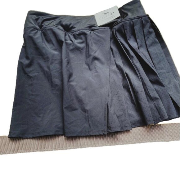 Black Skirt Skort Tennis Pickleball Golf NEW Womens Medium - Picture 11 of 12